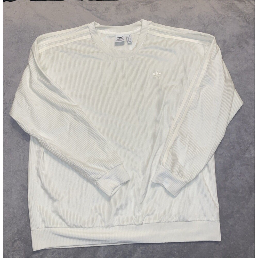 Adidas ORIGINALS Sweatshirt 'Comfy Chord' Women's Size Large A-1